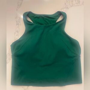 Wunder Train Racerback Tank Everglade Green 8